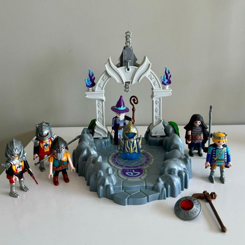 Playmobil tempel med riddere