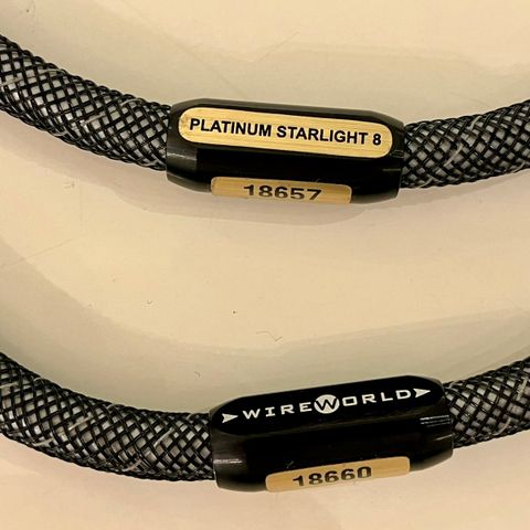 Wireworld Platinum Starlight 8 BNC digitalkabel/kabler 0.5M