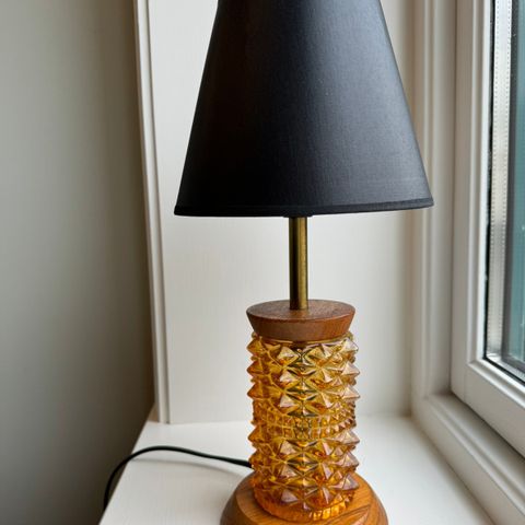 Bordlampe i teak - 1960-tallet