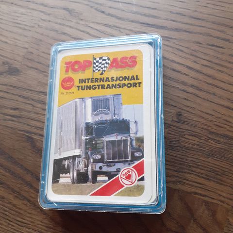 INTERNASJONAL TUNGTRANSPORT. DAMM. BILKORT FRA 80TALLET.