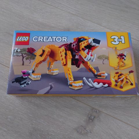 Lego Creator 3 i 1 løve-sett selges.