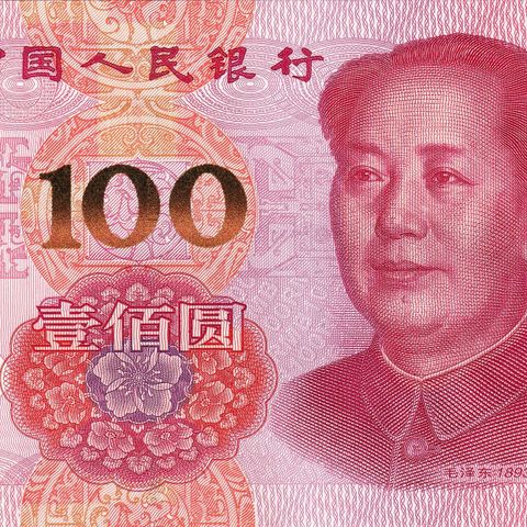 Kinesiske Yuen (rmb) 100