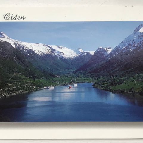 Postkort Olden, Nordfjord