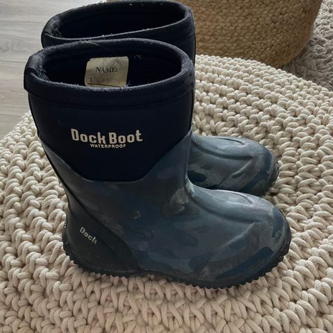 Supert! Originale Dock boots( høst-vinter støvler) i  str  27