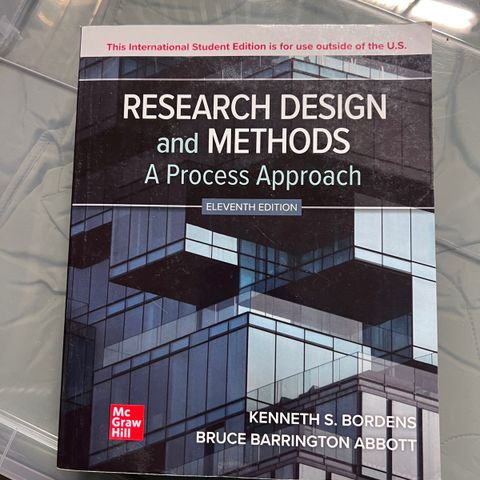 Research design and methods