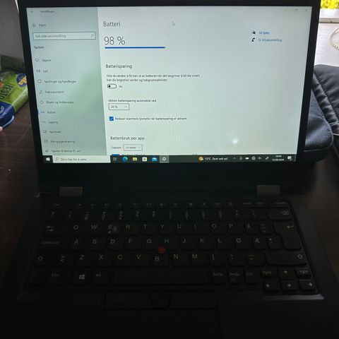 Lenovo Thinkpad L13 yoga 2-in-1 bærbar pc med touch skjerm.