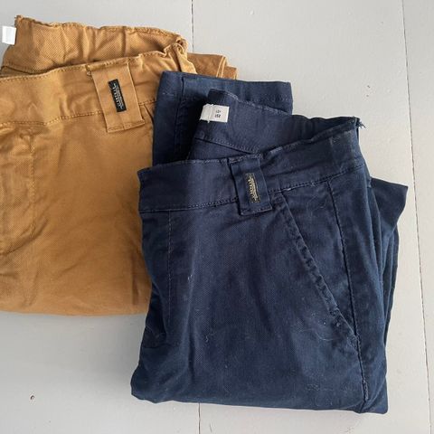 Chinos bukser gutt str 146-152 - to stk