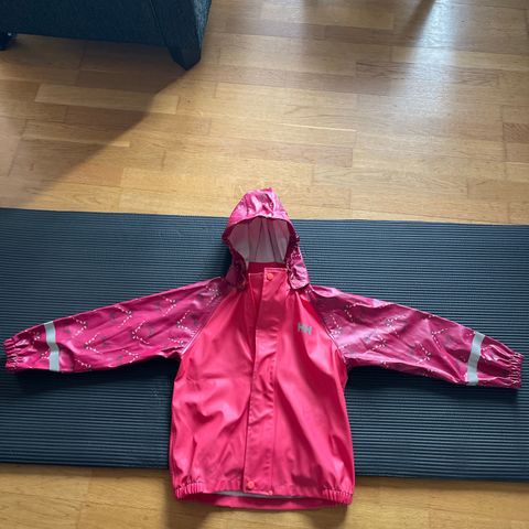 Helly Hansen regnjakke str 122