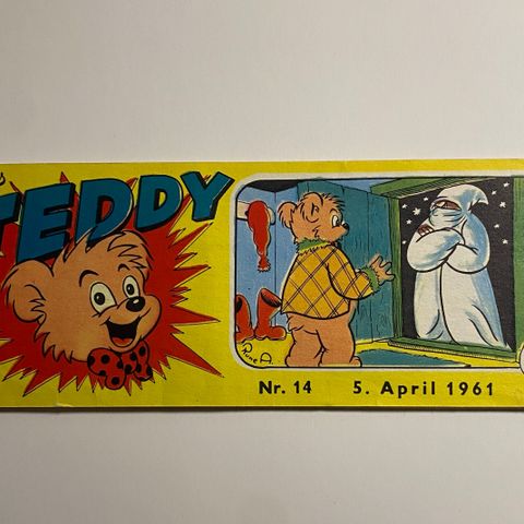 Teddy nr 14 1961 Meget velholdt og pent