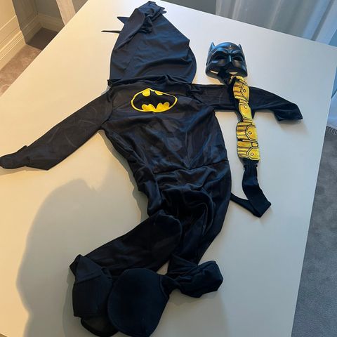 Batman kostyme 6-7 år barn