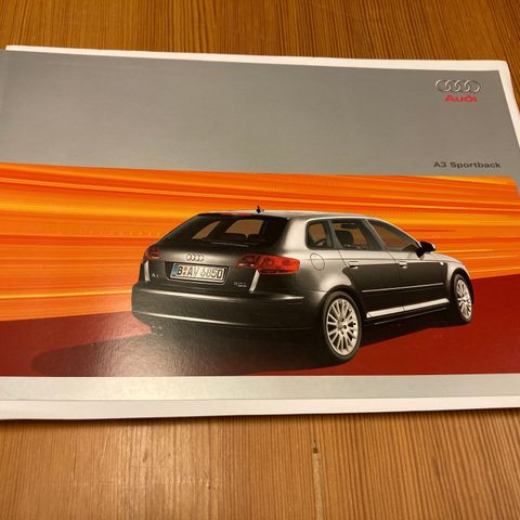 BILBROSJYRE - AUDI A3 SPORTBACK - 2004