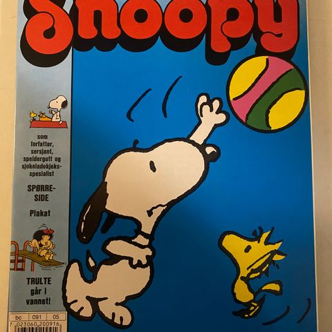 Snoopy  komplett 1-5 1990