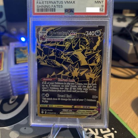 Eternatus VMAX #SV122 Pokemon Shining Fates PSA 9