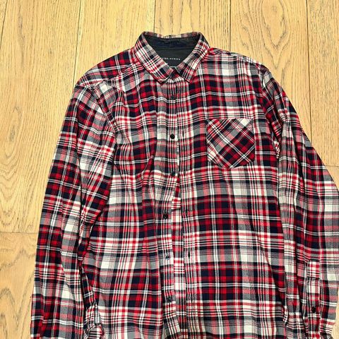 Selected homme flannel skjorte str M