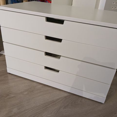 RESERVERT! Helt ny ikea nordli kommode