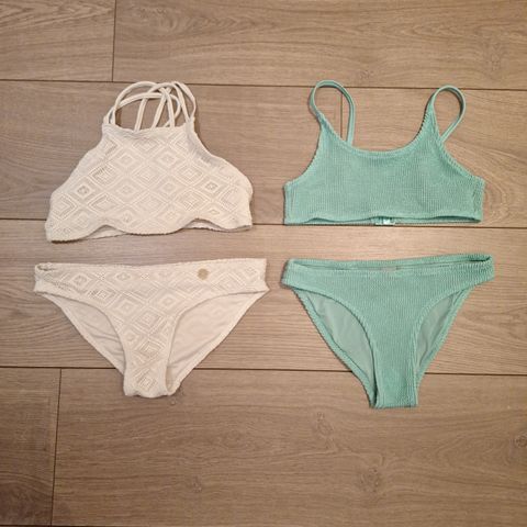 2 stk Bikini str 134/140