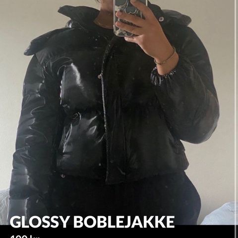 Glossy Boblejakke