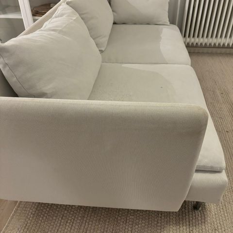 Söderhamn sofa + puff selges