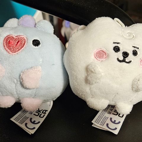 BTS BT21 Mang RJ små keychain bamser offisielle