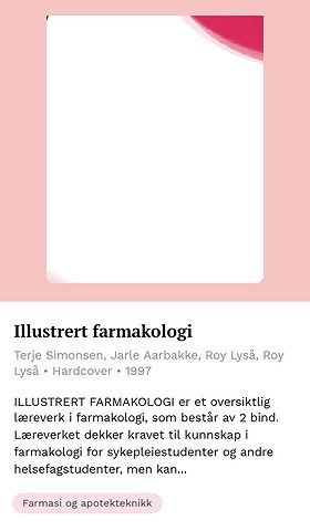 Illustrert farmakologi