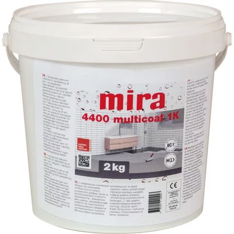 Mira 4400 multicoat membran 2kg halvspann