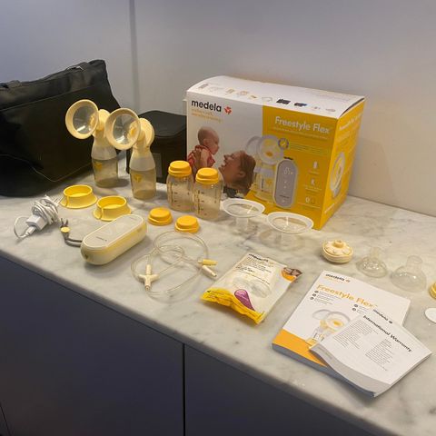 Medela Freestyle Flex - i original eske med alt utstyr