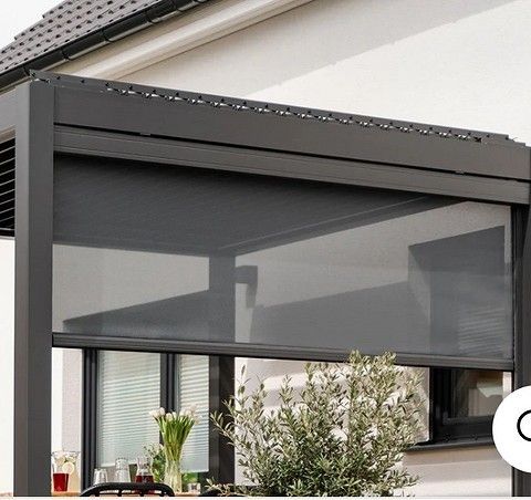 Pergolux screen - Antrasitt 3 meter