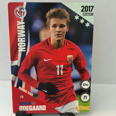 Martin Ødegaard Fotballkort