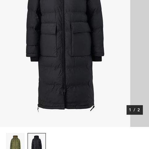 Tretorn Shelter PU coat - vanntett vinterparkas str L