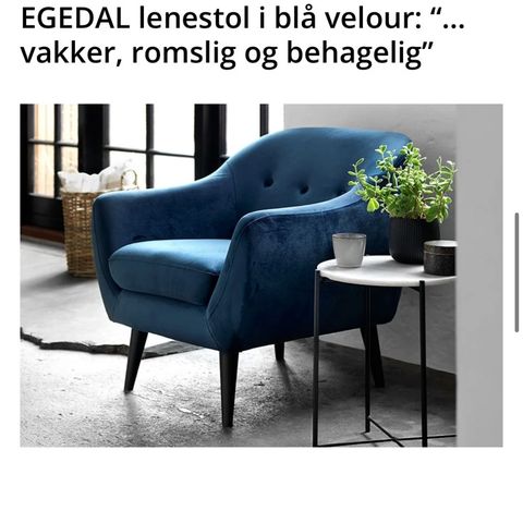 Egedal lenestol