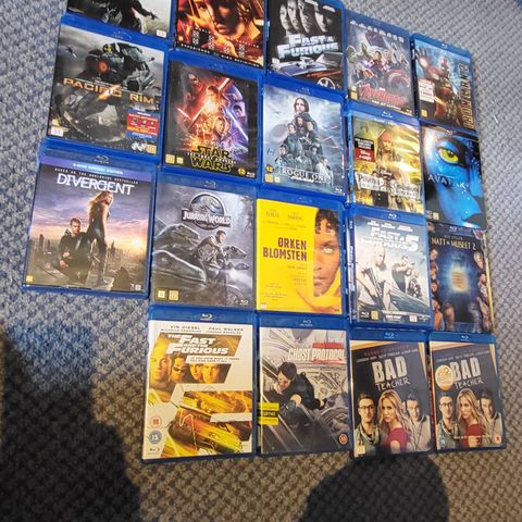 Blu ray samling