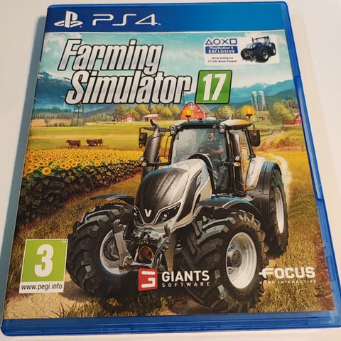 FRI FRAKT Farming Simulator 17 PS4 PS 4 Playstation 4 - Som ny -