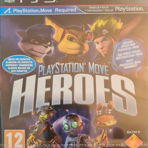 Playstation Move Heroes - Nytt i plast