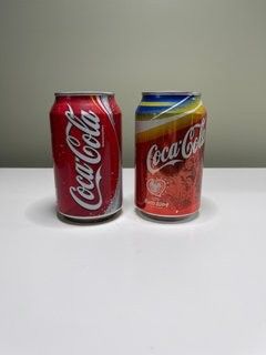 2 Stykk Vintage Coca-Cola bokser (u-åpnet)