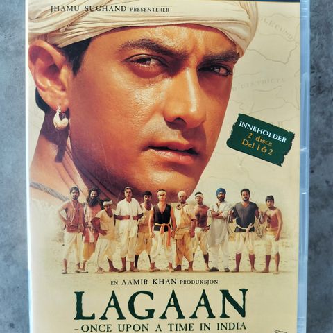 Lagaan ( DVD) Once Upon A Time in India - 2001 - Indisk Film - Hindi