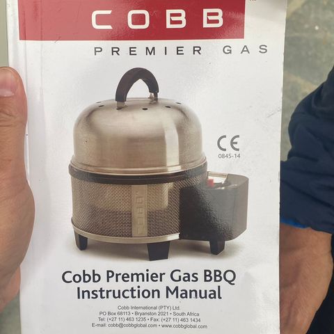 Cobb premier gaz bbq