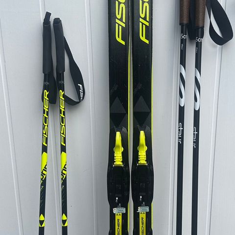 Fiskher Twin Skin sprint 120cm langrennski til barn