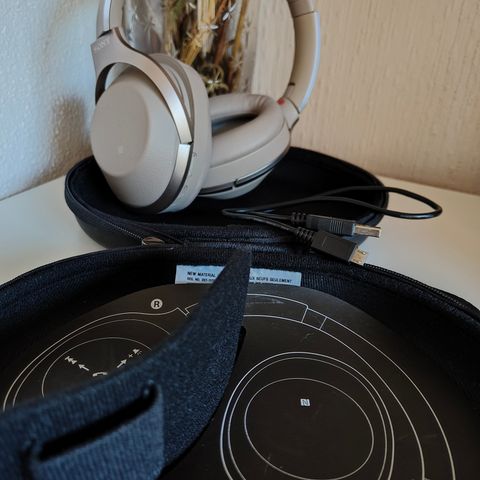 Sony trådløse around-ear hodetlf. WH-1000XM2