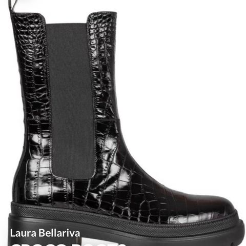 Laura Bellariva Croco Boots