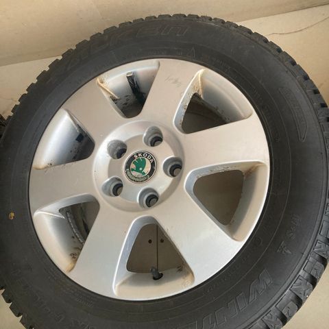 Vinterdekk 195/65 R15 med pigg, Falken Winterpeak F-Ice 1