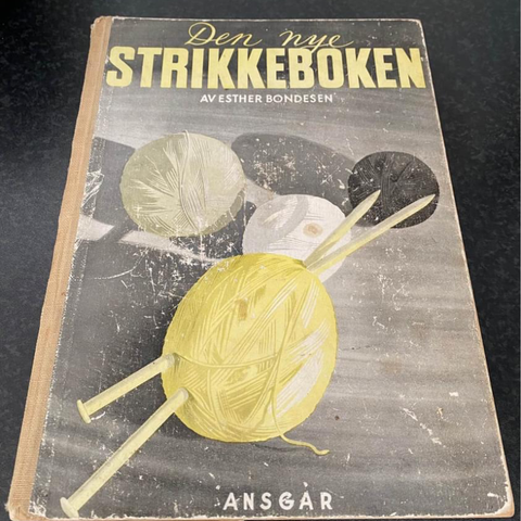 Gammel strikkebok