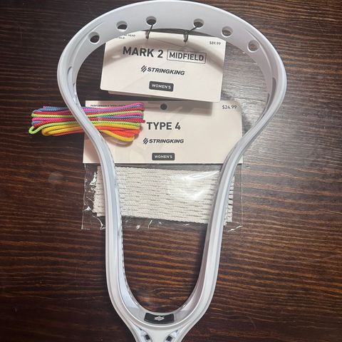 Lacrosse head stringking