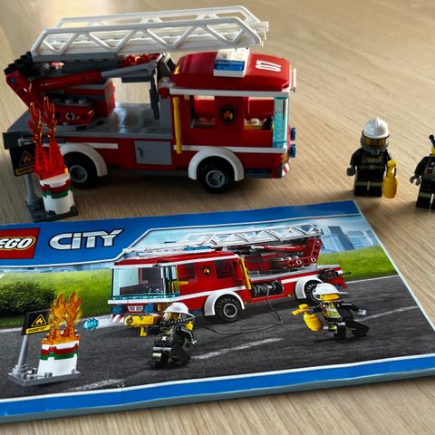 Lego city brannbil