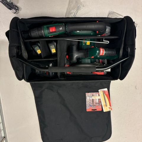 Bosch verktøy sett / bag 18v