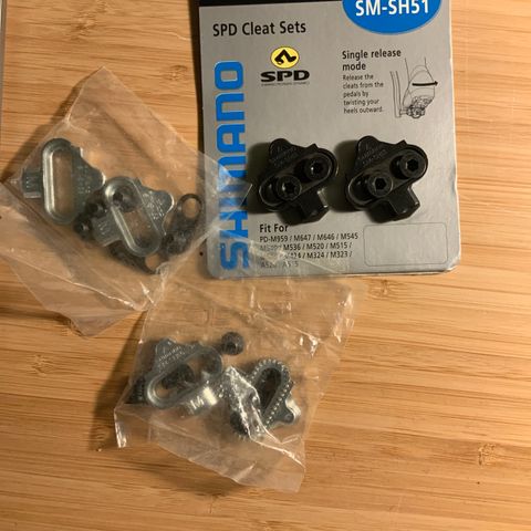 Shims no SPD Cleat sets