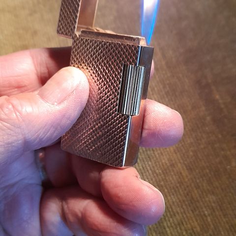 Zenith double gas lighter 1960-tallet som virker