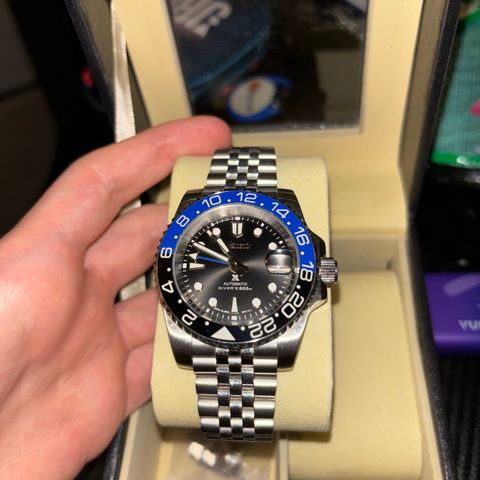 Seiko mod batman