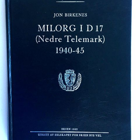 MILORG I D 17 (Nedre Telemark) 1940-45