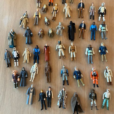 STAR WARS Originale figurer