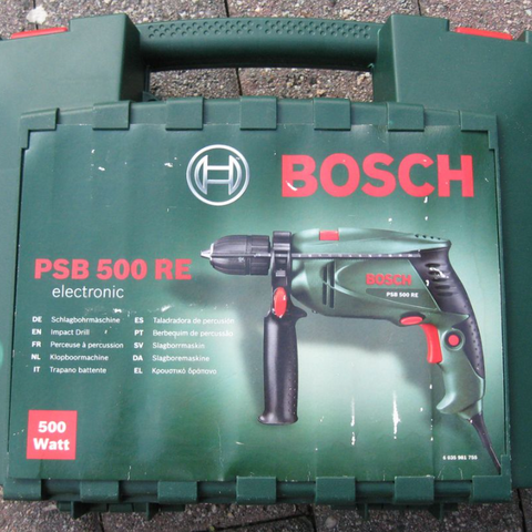 Bosch PSB 500 RE slagbor